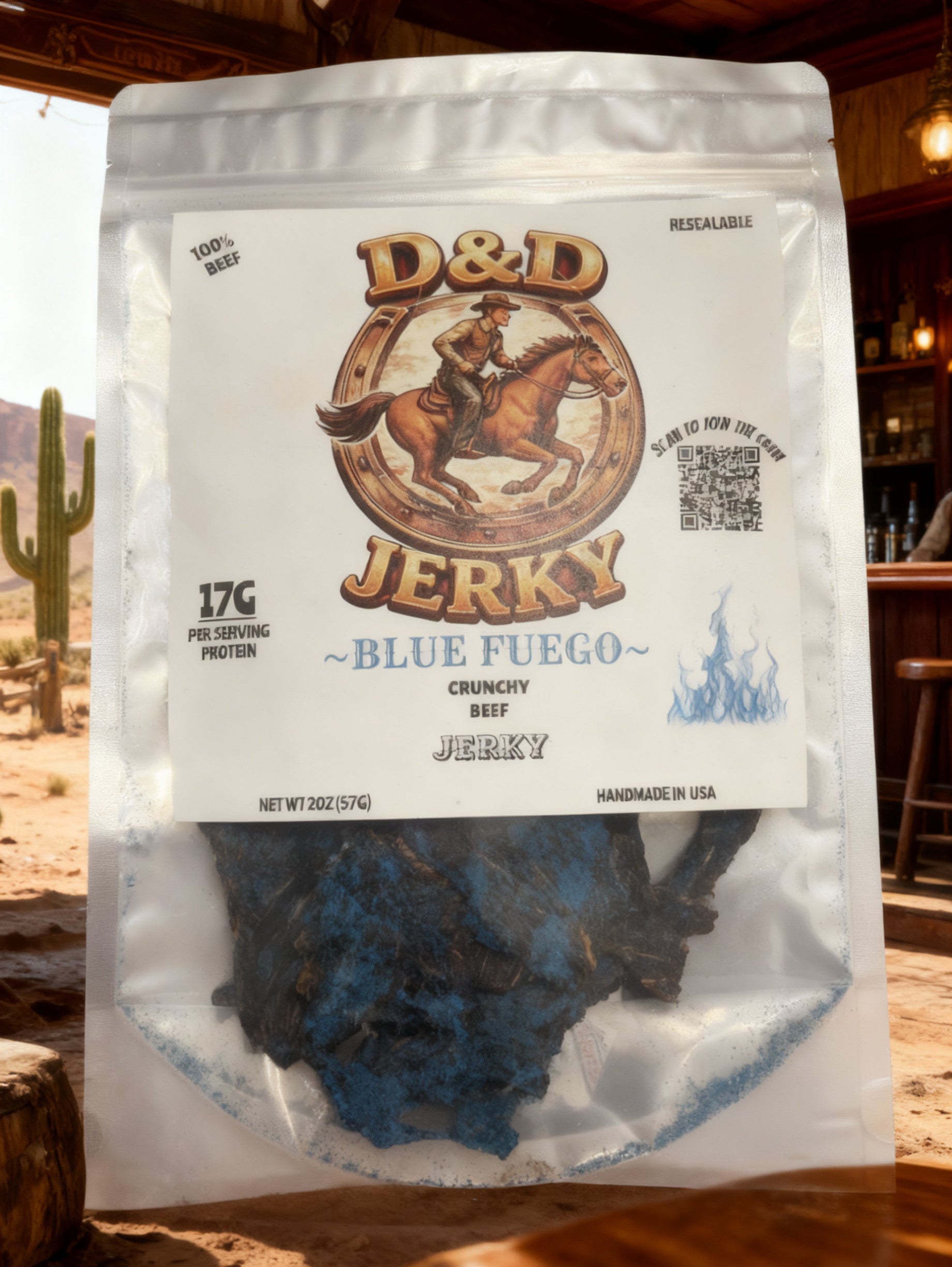 Blue Fuego Jerky